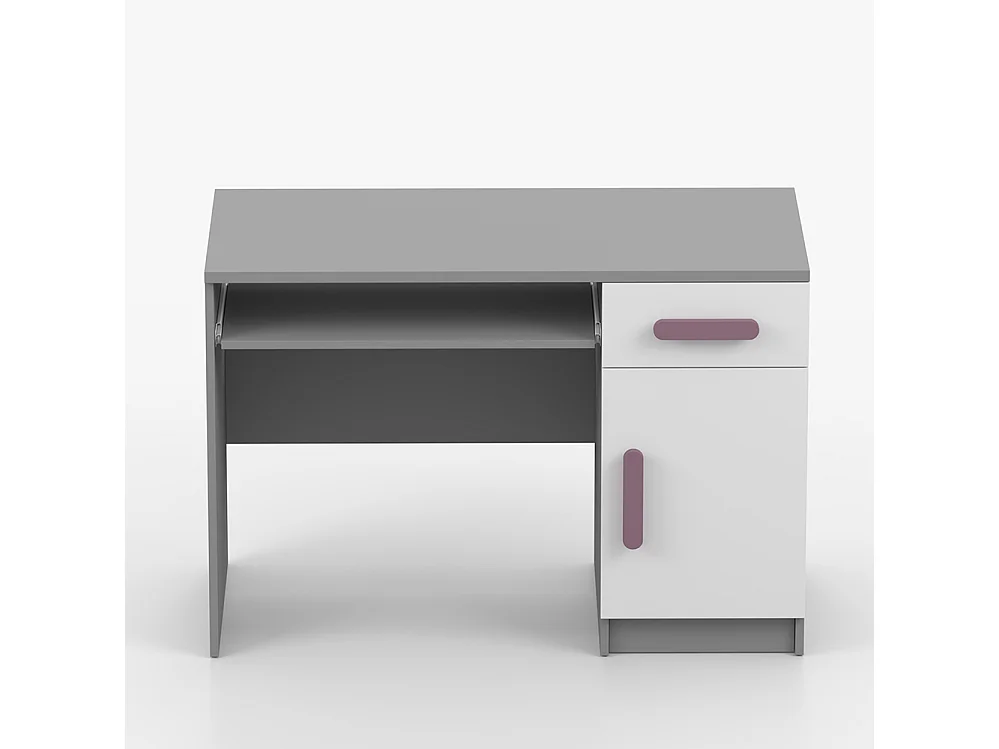 Bureau JONAS II 08, 110 cm, gris