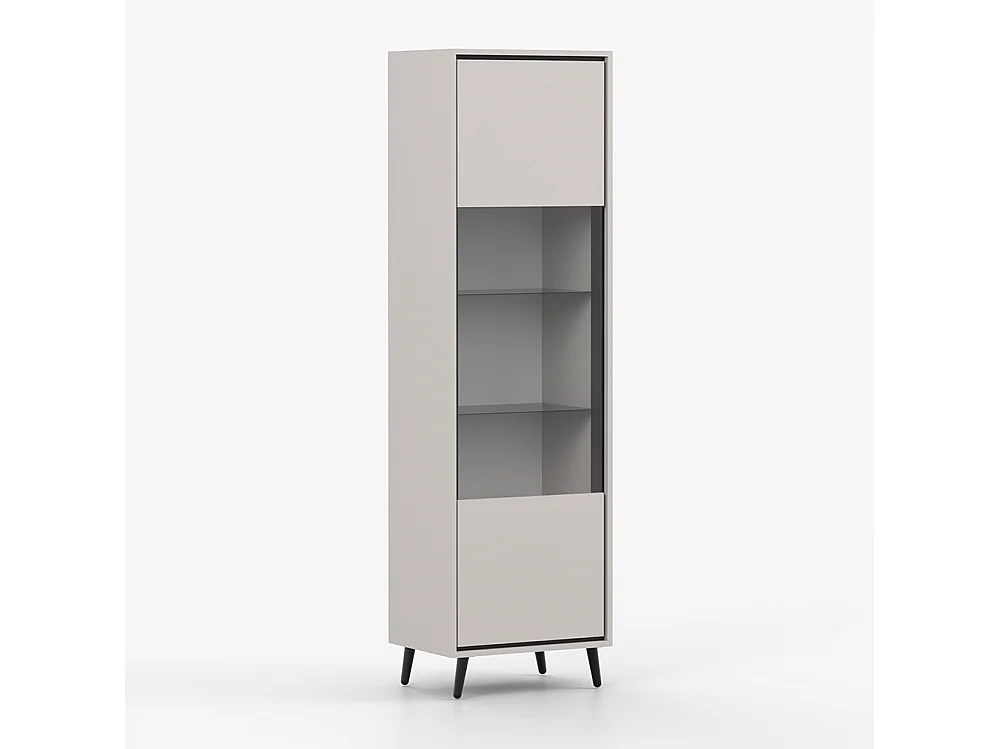 Vitrine FRESCO 1D 50 cm Kaschmir