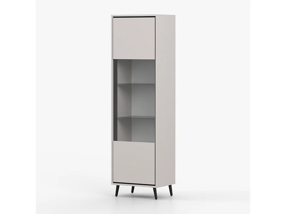 Vitrine FRESCO 1D 50 cm Kaschmir