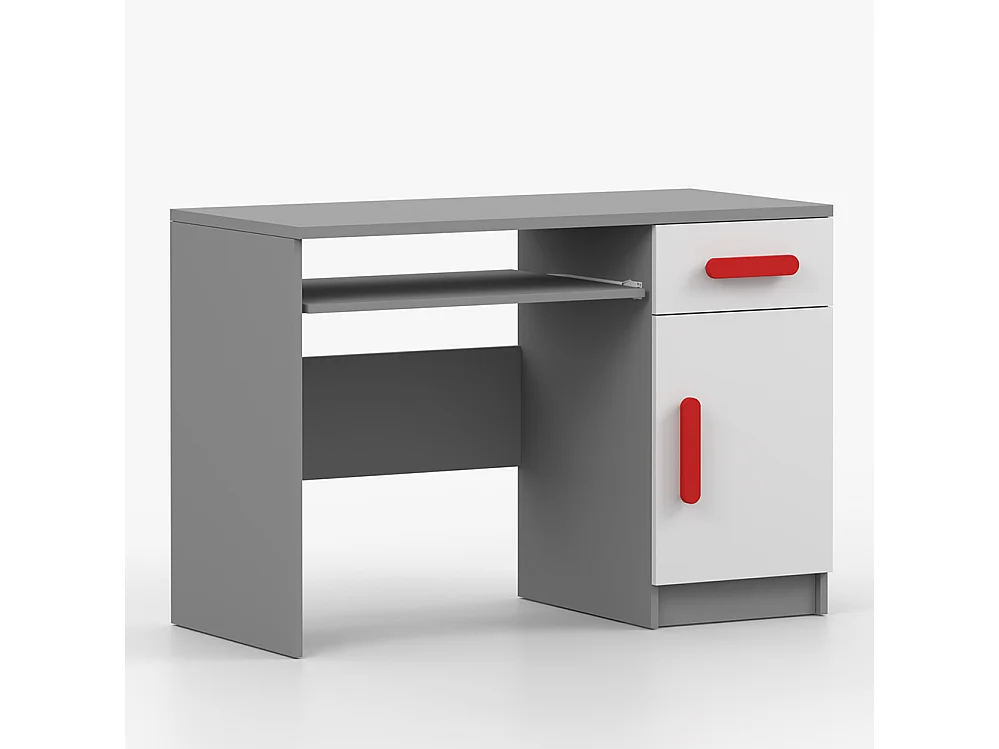 Schreibtisch JONAS II 08 110 cm Grau