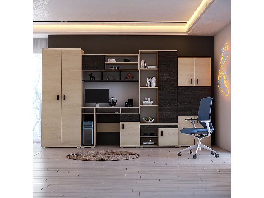 Schreibtisch NELLY 120 cm Esche