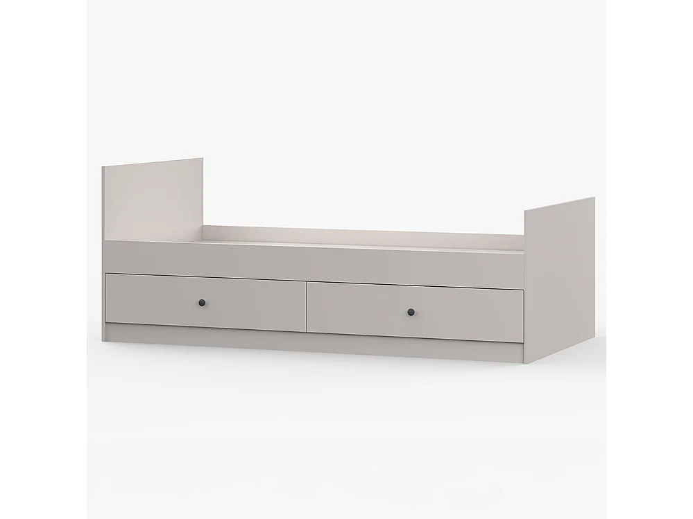 Lit 90×200 OLAF II, cachemire, anthracite