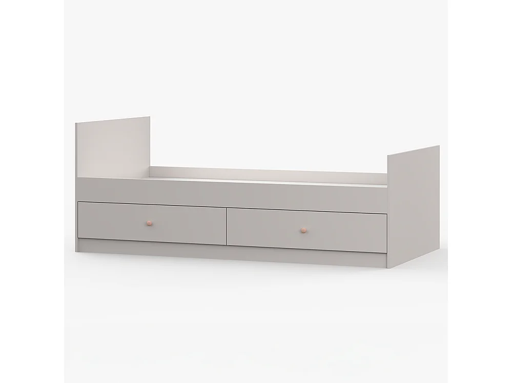 Lit OLAF II 90x200, cachemire, rose