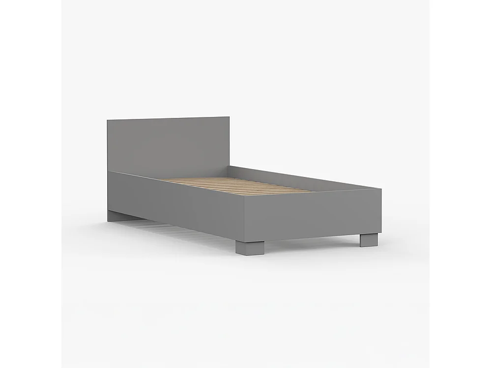 Lit 90×200 OMEGA II 36, gris