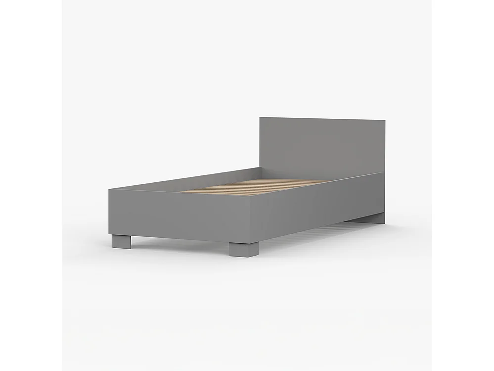 Lit 90×200 OMEGA II 36, gris