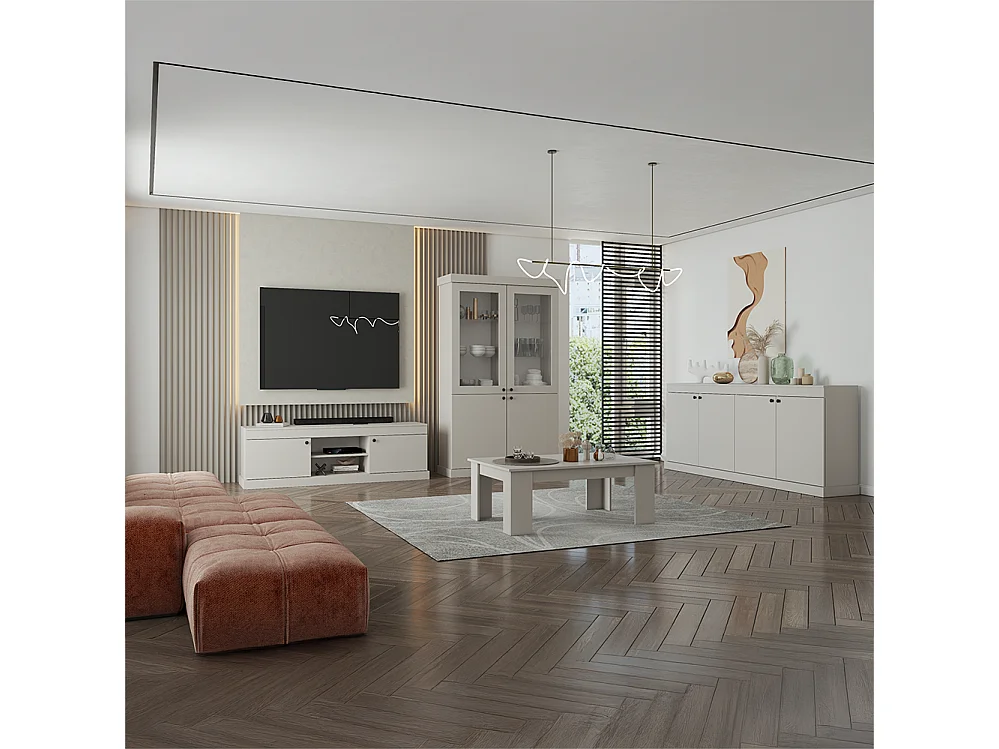 TV-Lowboard FOREST 173 cm, Kaschmir
