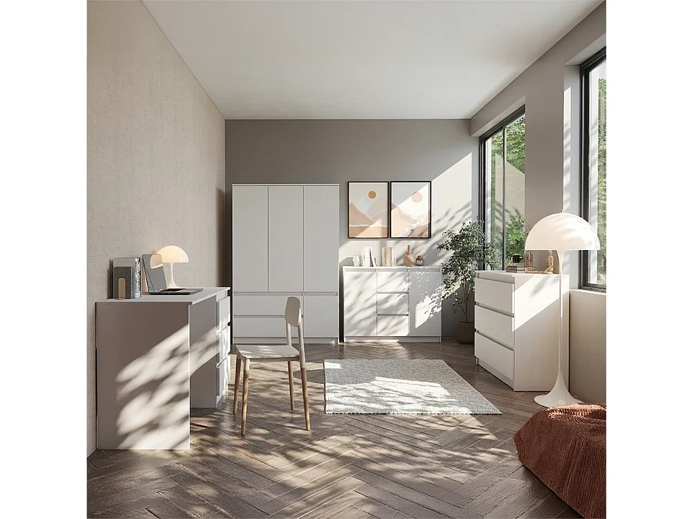 Kast Solo 4D2S wit 120x180x50 cm