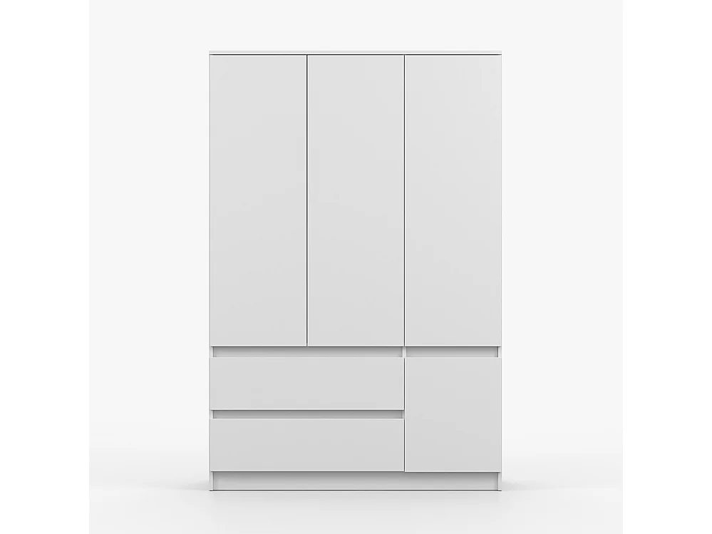 Kast Solo 4D2S wit 120x180x50 cm