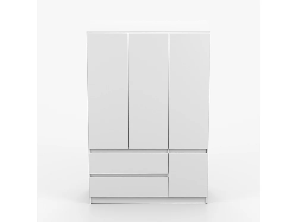 Kast Solo 4D2S wit 120x180x50 cm