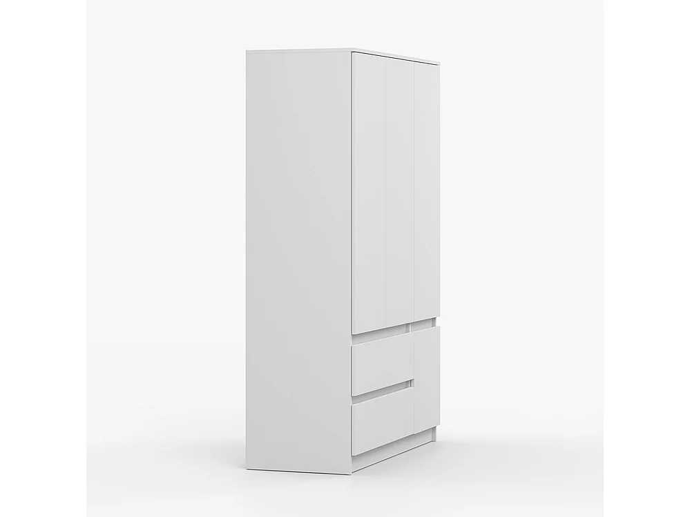 Kast Solo 4D2S wit 120x180x50 cm