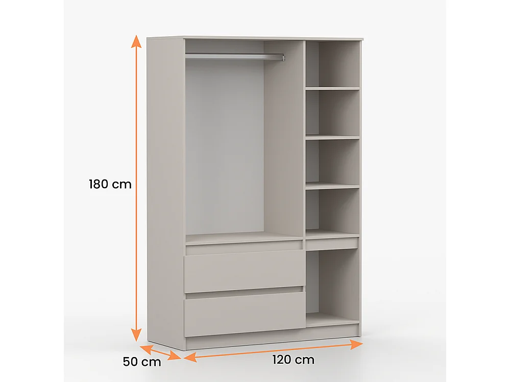 Solo 4D2S Kasjmier Kledingkast