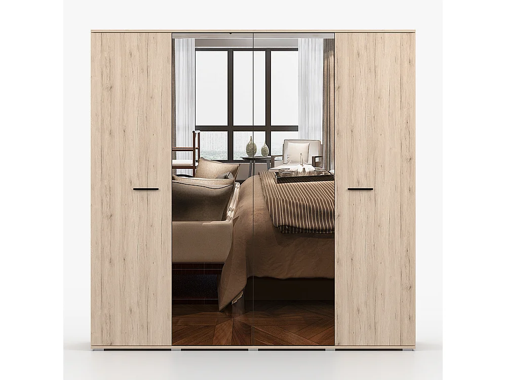 Armoire Bari 200 cm couleur sable de San Remo