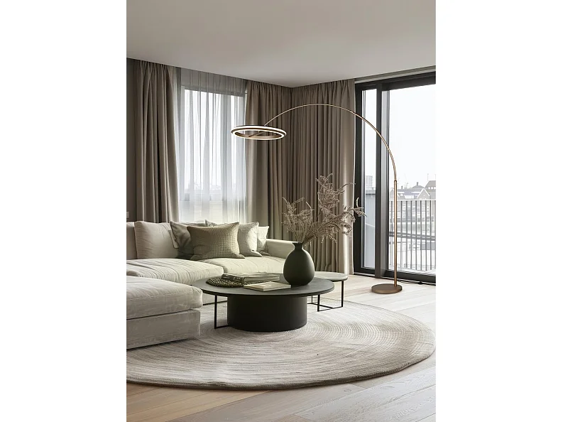 Lampadaire arc à led AMADOR