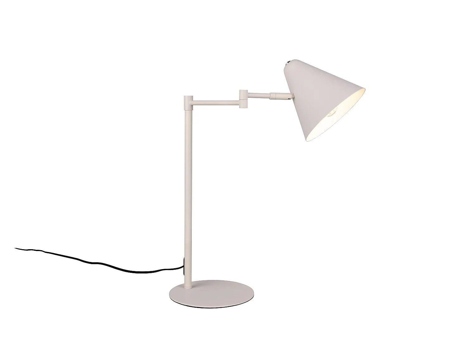 Tafellamp COSIMA - 15x15x50.5 cm - Grijs