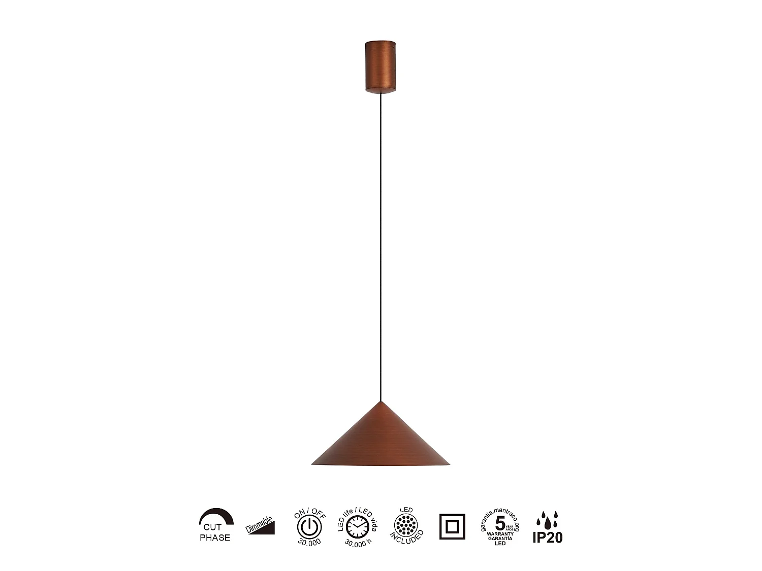 Suspension CONO 24 cm
