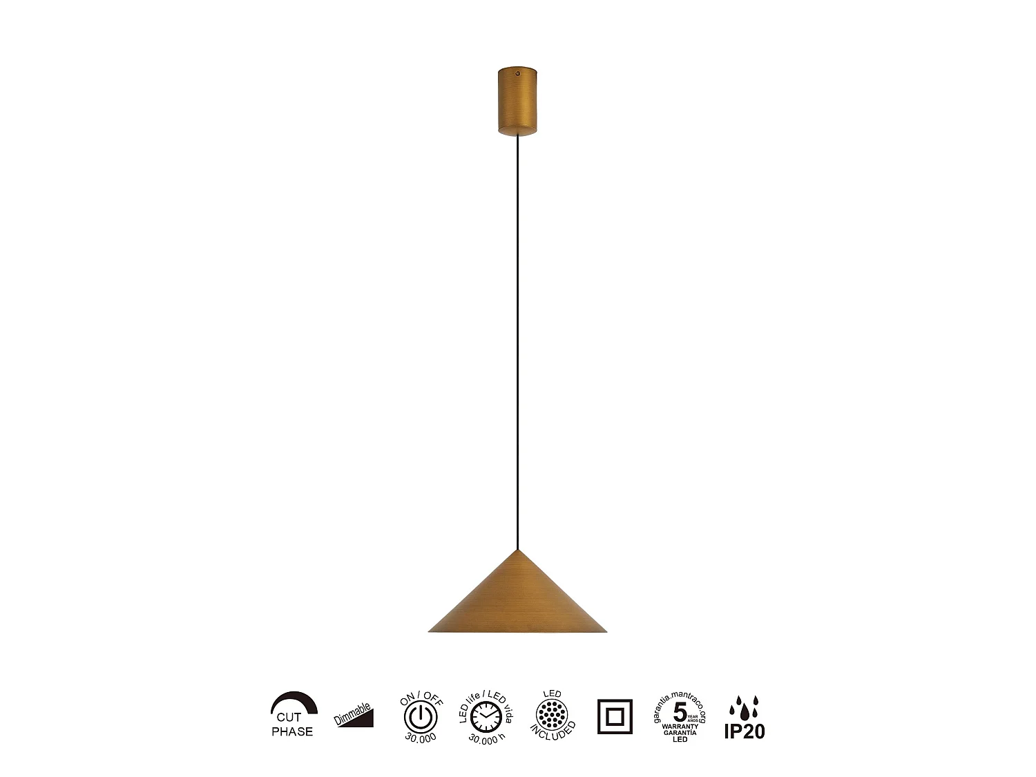 Suspension CONO 24 cm