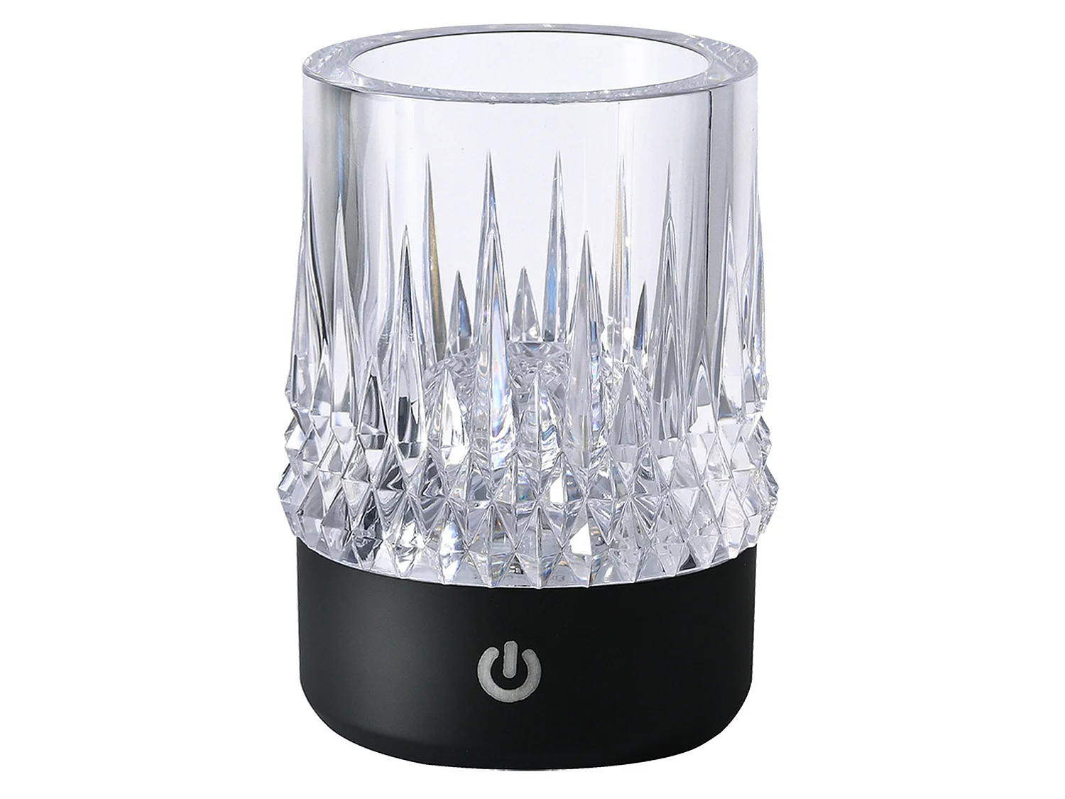 Lampe LED rechargeable LAX et verre - IP44