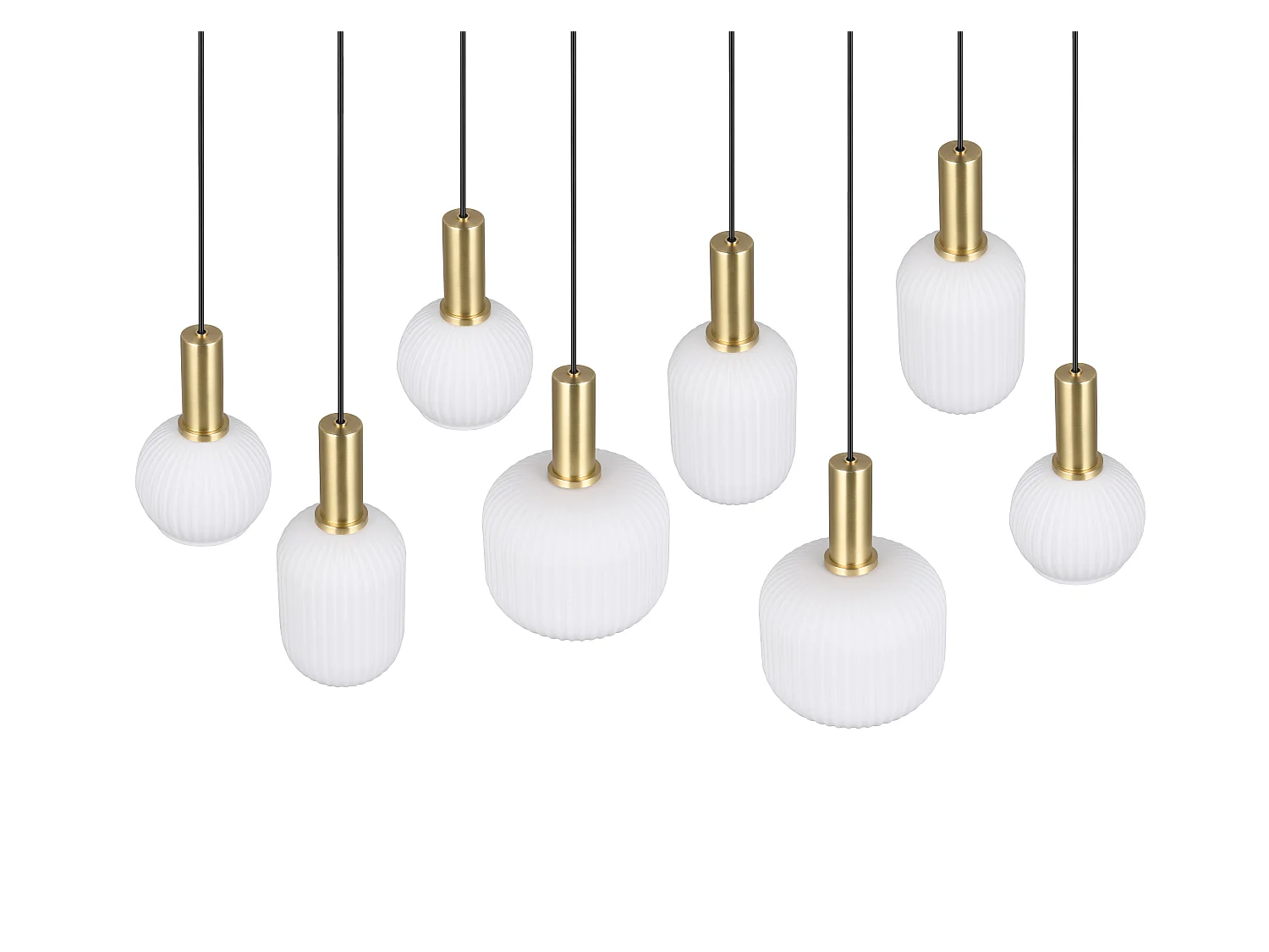 Hanglamp DIVA - 0x0x150 cm - Goud