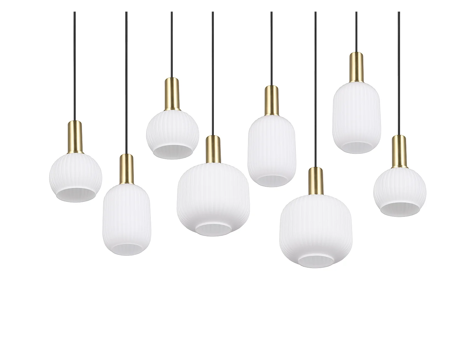 Hanglamp DIVA - 0x0x150 cm - Goud