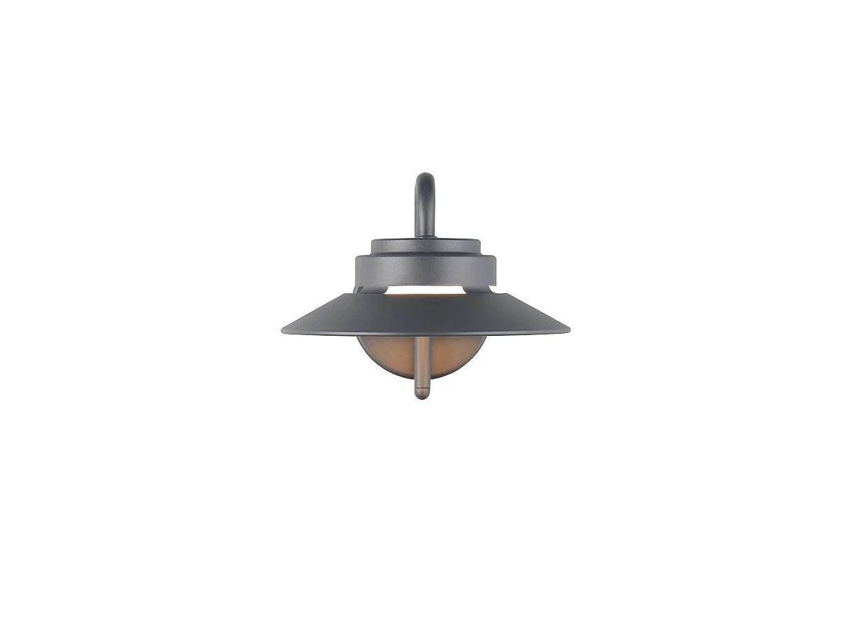 Wandlamp ATRATO - 0x0x16.5 cm - Antraciet