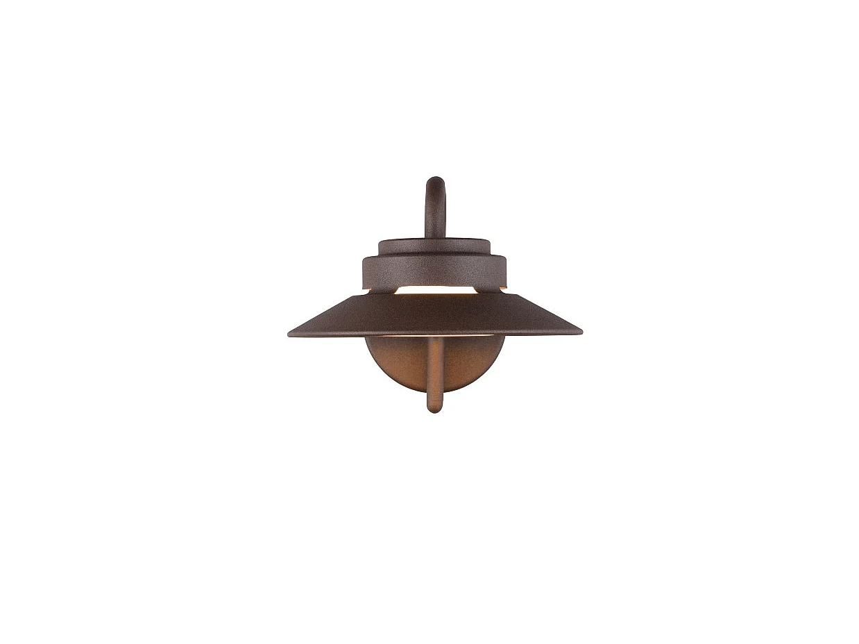 Wandlamp ATRATO - 0x0x16.5 cm - Bruin