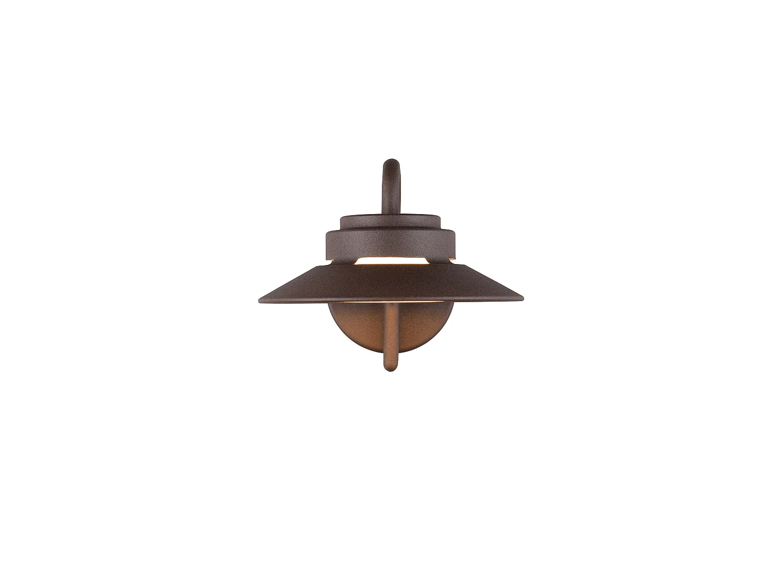 Wandlamp ATRATO - 0x0x16.5 cm - Bruin