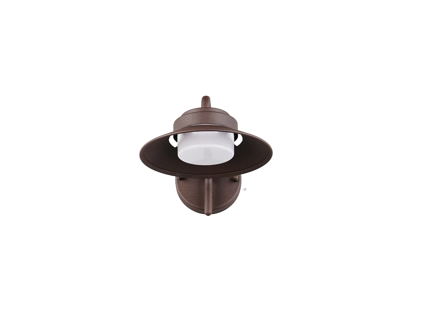 Wandlamp ATRATO - 0x0x16.5 cm - Bruin