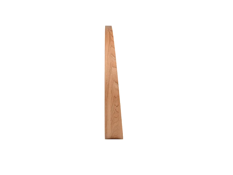 Miroir rond avec cadre bois Linde