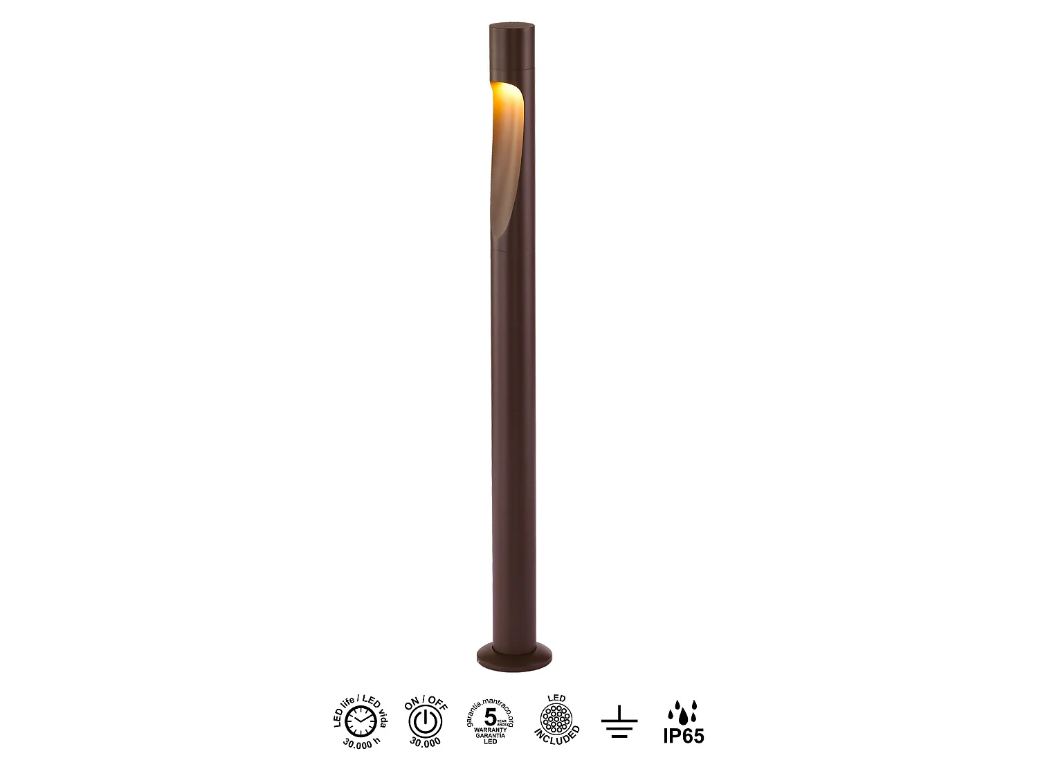 Lampadaire extérieure LED ARAN 80 cm IP65