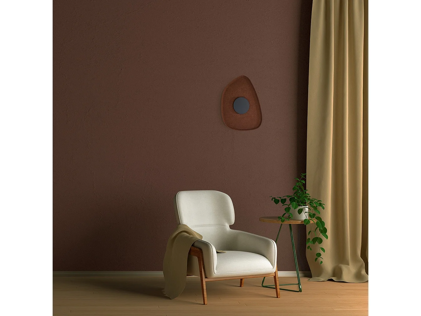 Applique murale 40 cm led Acustic