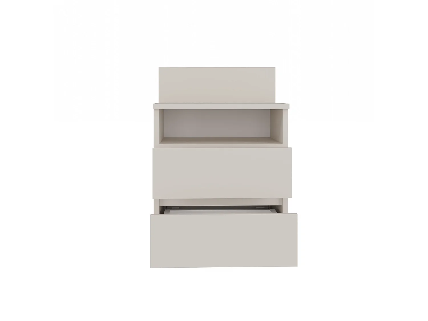 Comodino 40x59 cm con cassetti beige COT6
