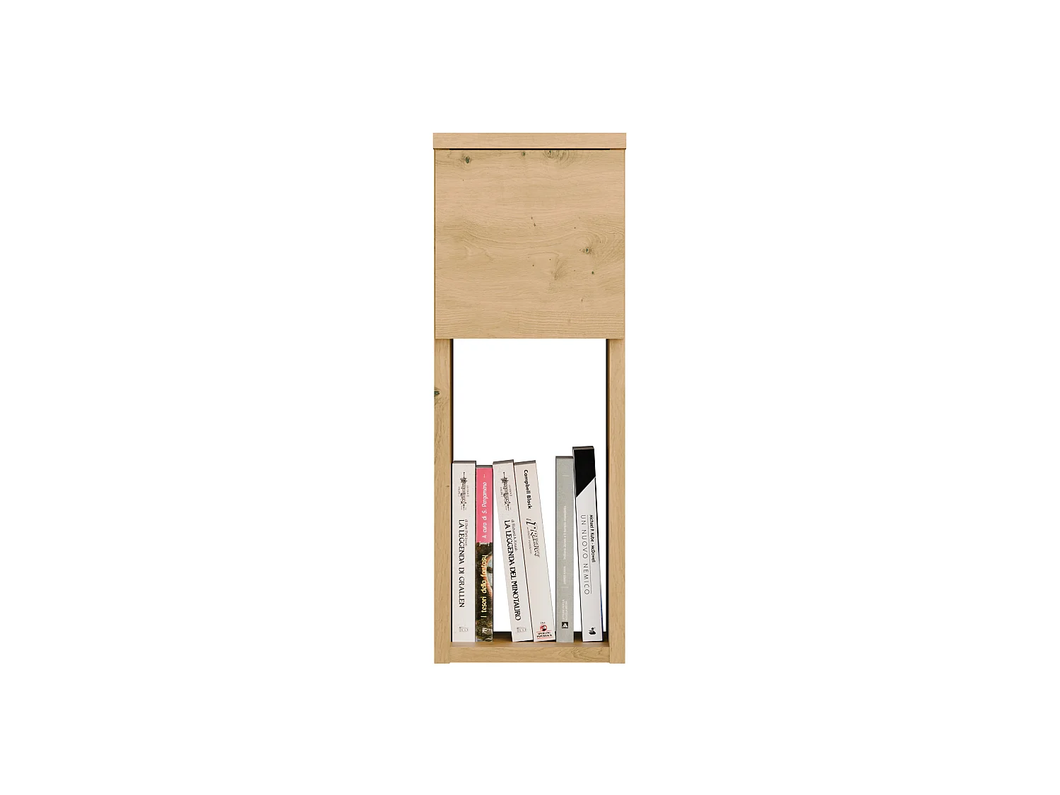 Comodino stretto 20x55 cm rovere COT3