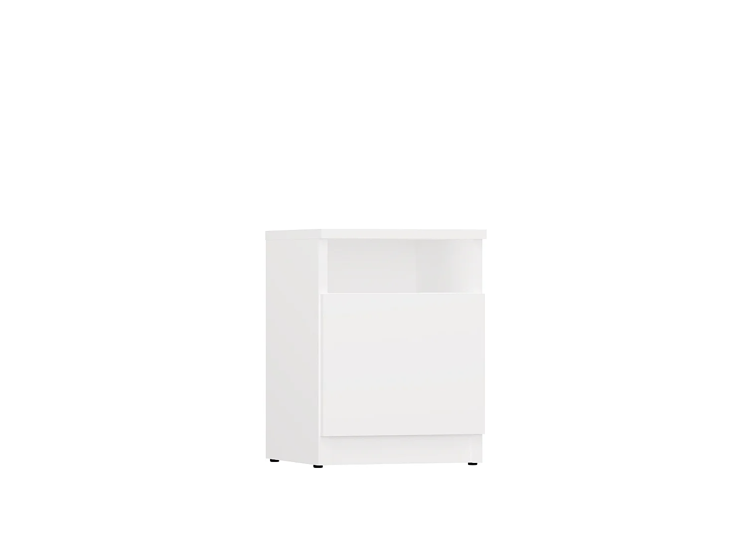 Comodino 30x40 cm con anta bianco COT4
