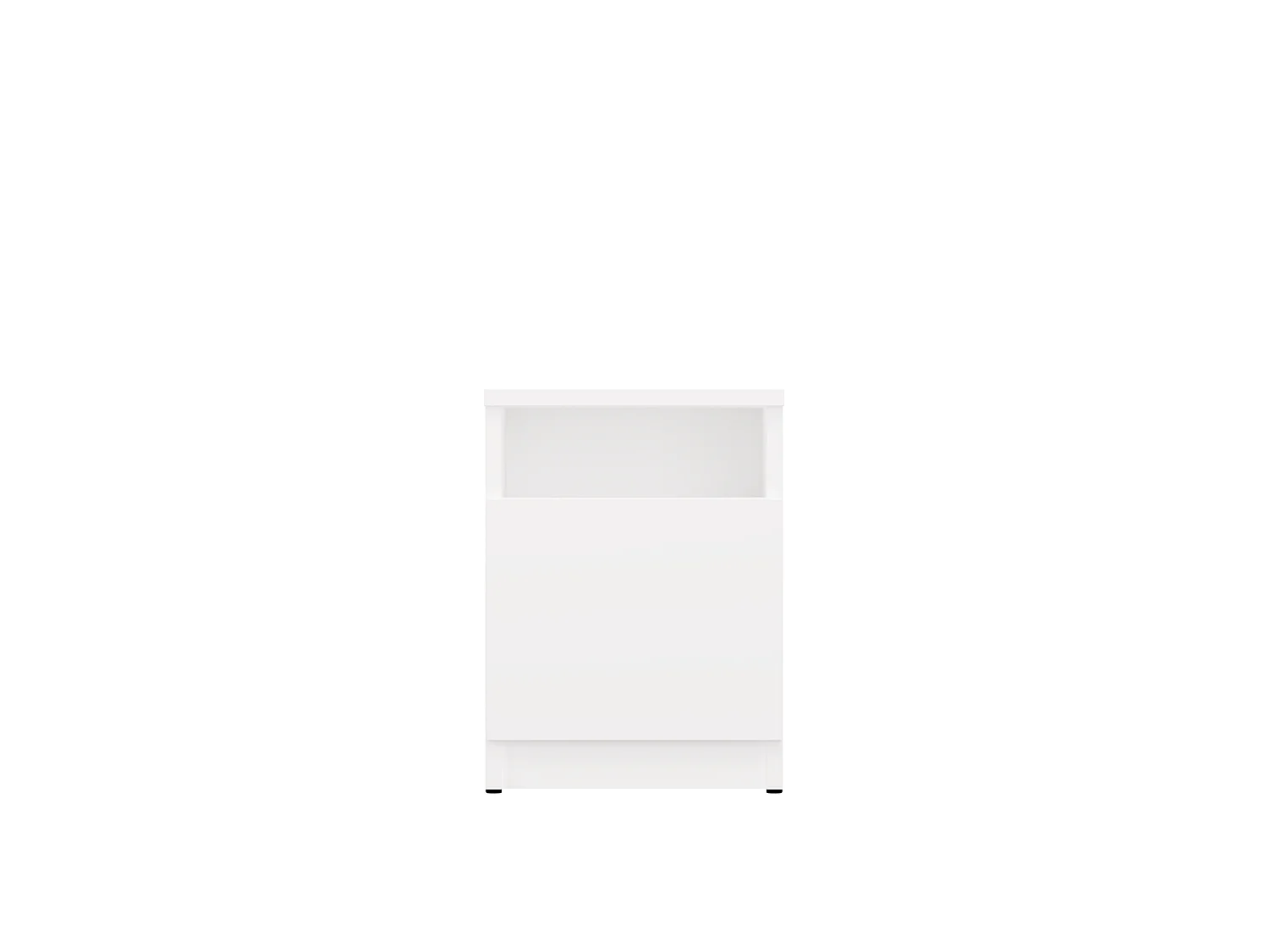 Comodino 30x40 cm con anta bianco COT4