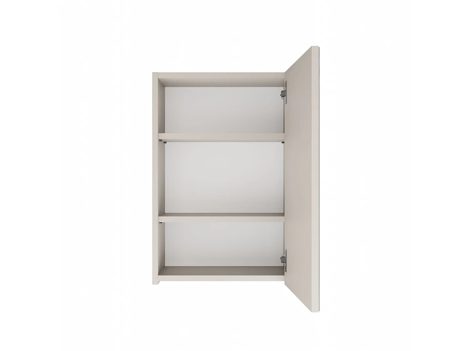 Specchio contenitore da bagno 40x60 cm con 3 ripiani beige SPT3