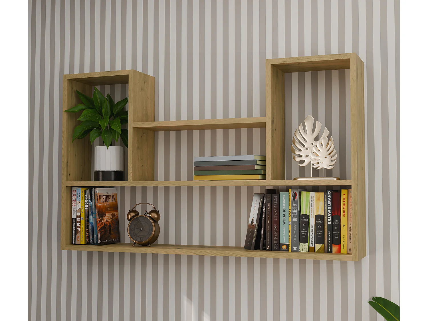 Mensola moderna 100x60 cm rovere MNT4