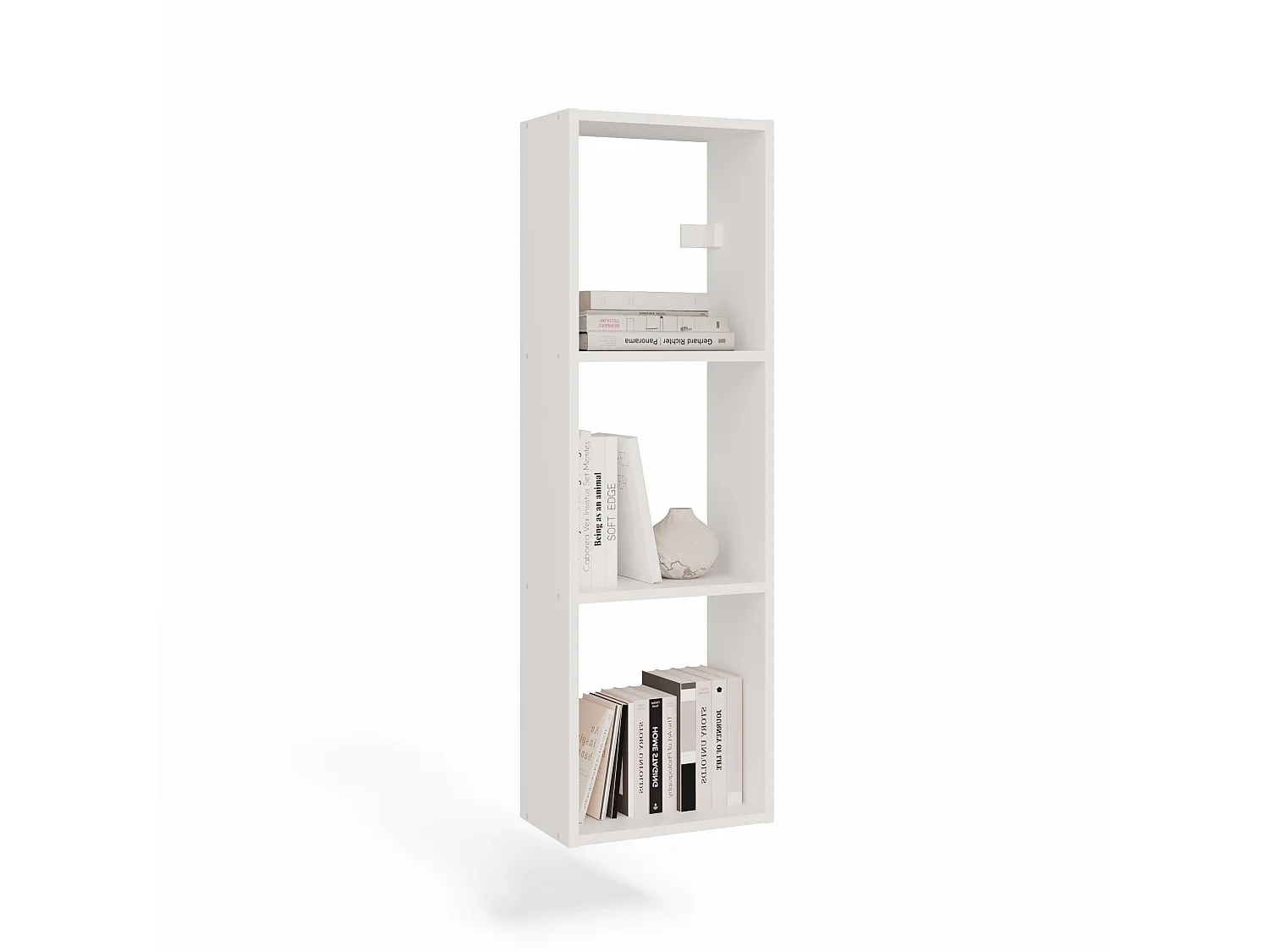 Mensola 110,5X35 cm reversibile bianco opaco MNT6