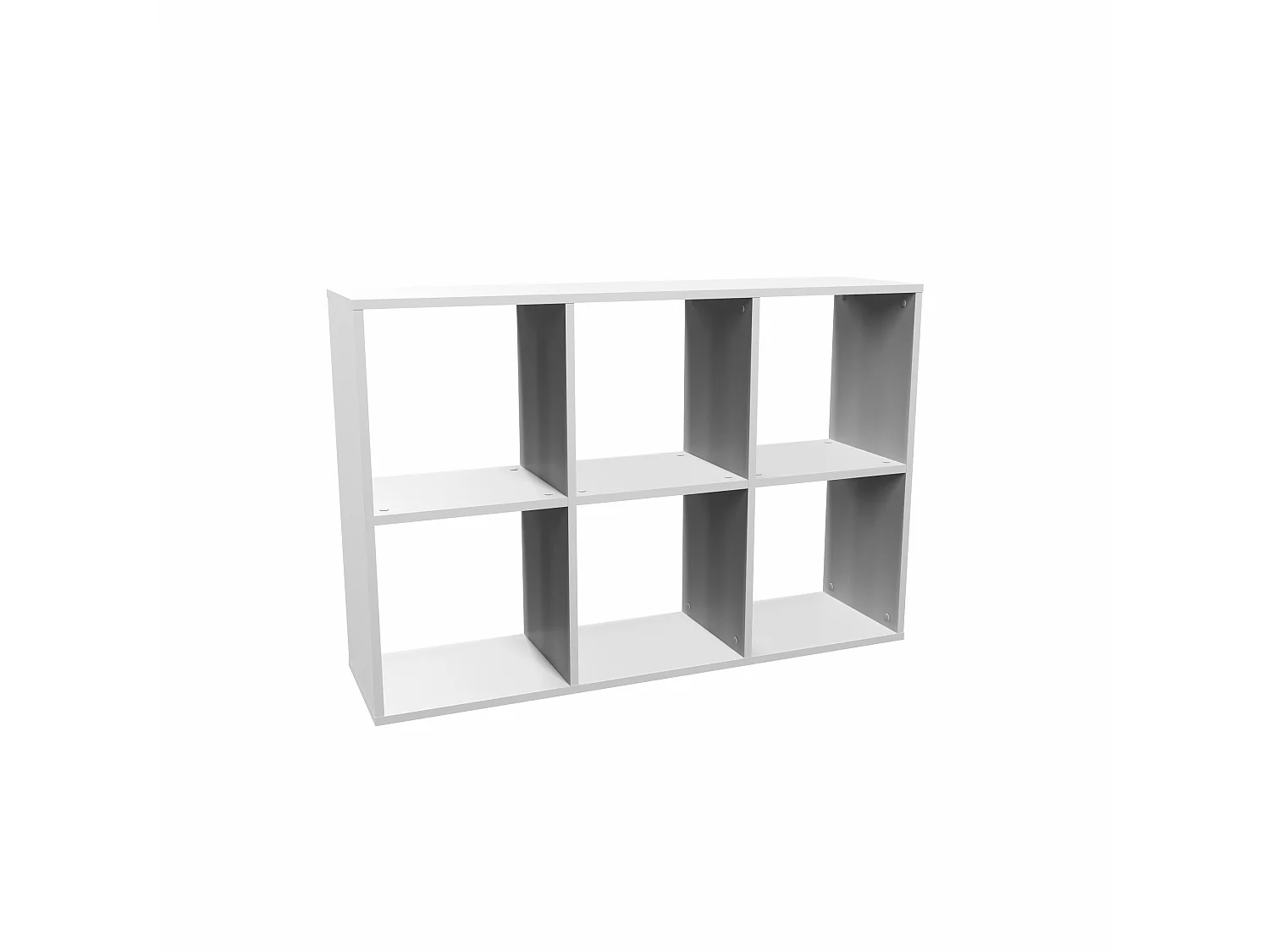 Libreria salvaspazio 110x75 cm bianco LBT14