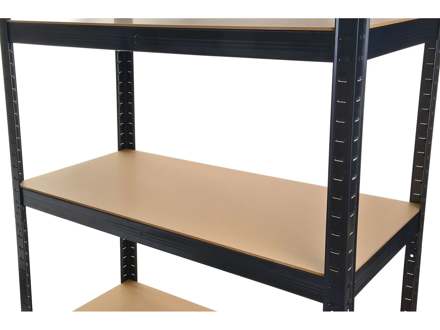 Scaffale in metallo componibile 90x180x40 cm nero SFT5