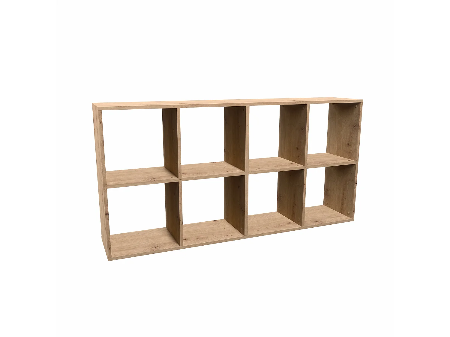 Libreria salvaspazio 147x75 cm rovere LBT15