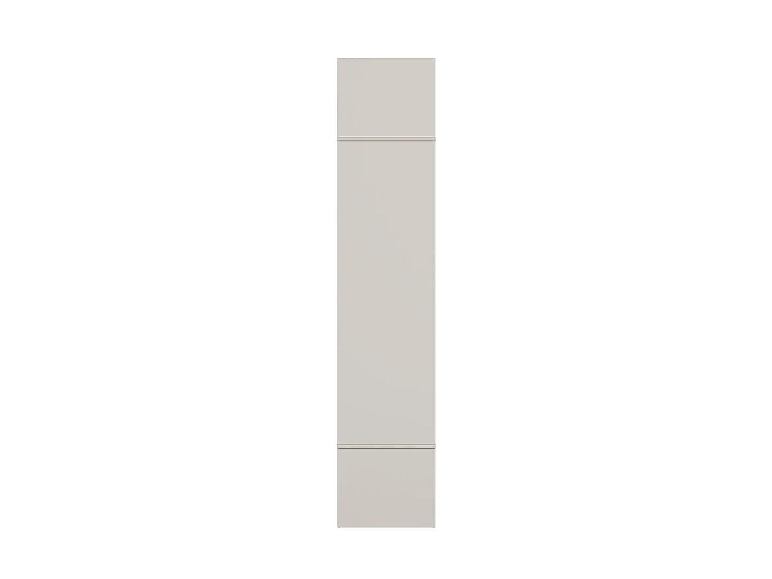 Armadio guardaroba 50x238 cm per ingresso beige cashmere MIT16