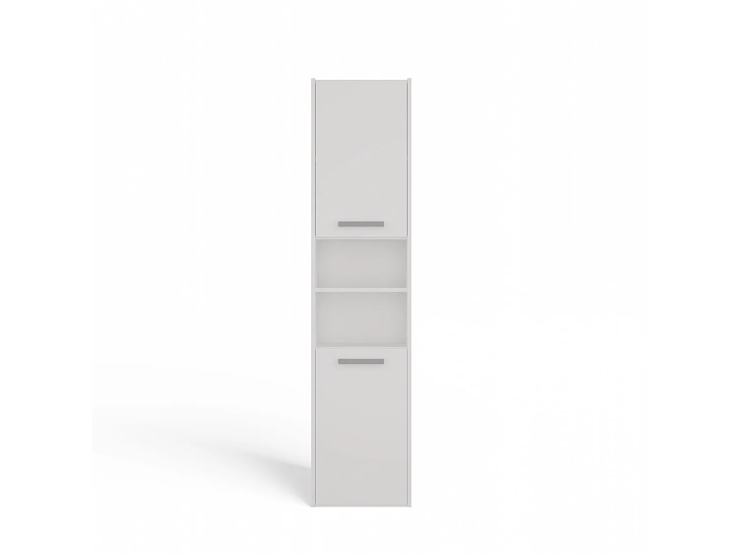 Colonna bagno 40x170 cm con vani a giorno bianco CBT8