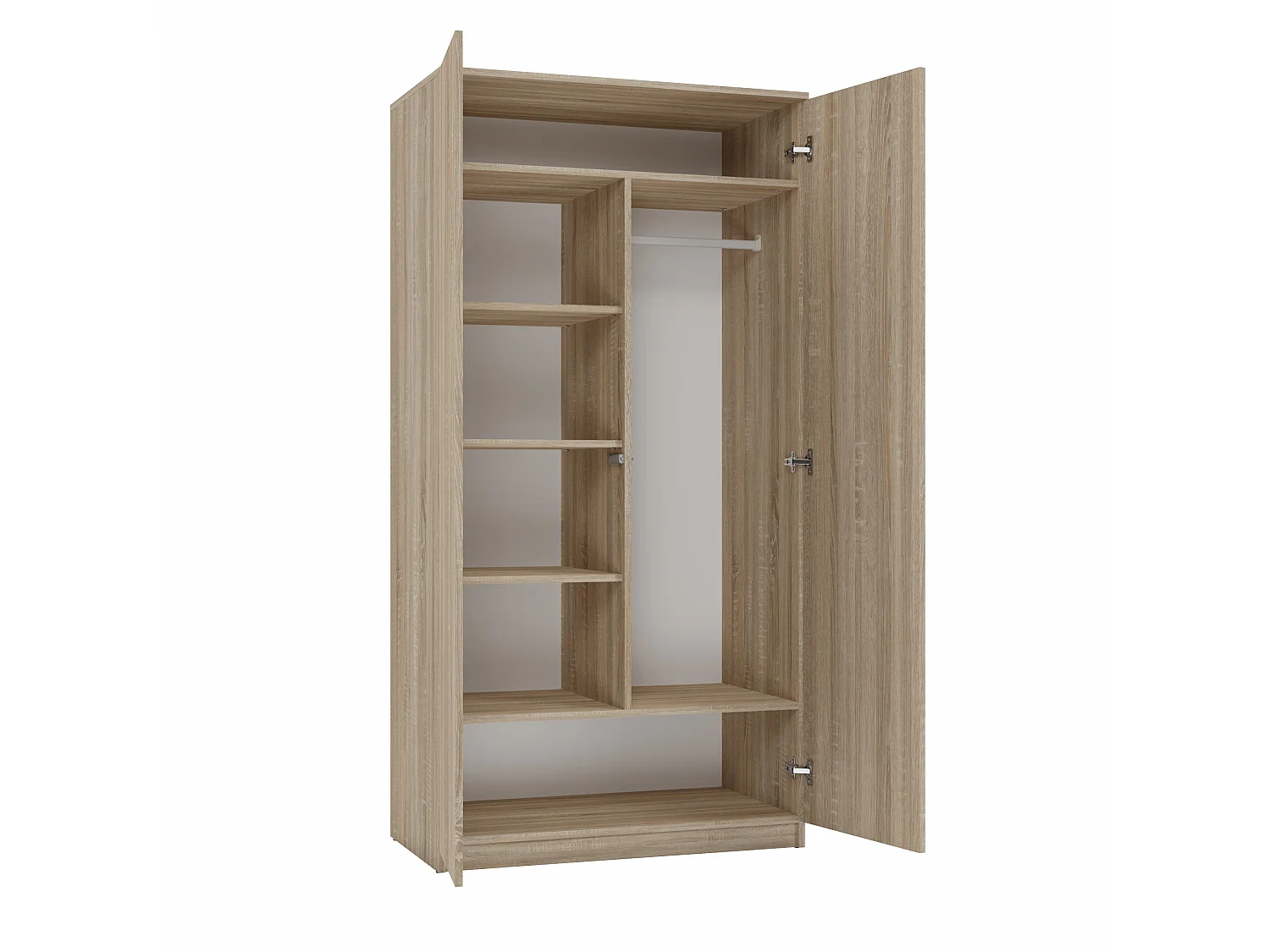 Armadio 2 ante 90x180 cm rovere chiaro AT9