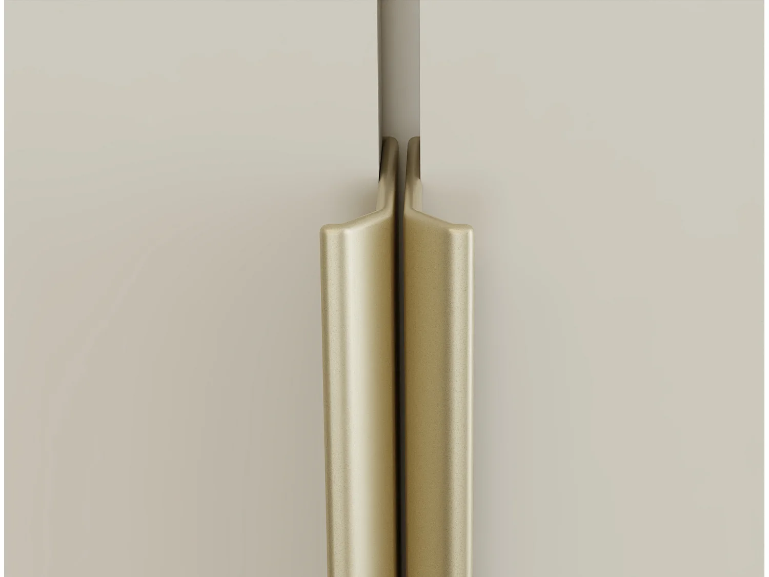 Armadio 3 ante 150x200 cm elegante beige AT17