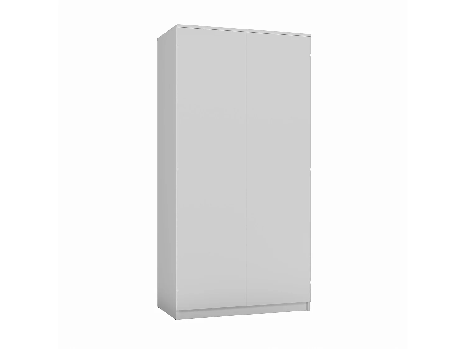 Armadio 2 ante 90x180 cm bianco AT9