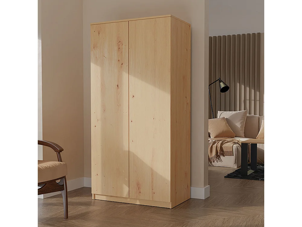 Armadio 2 ante 90x180 cm rovere AT9