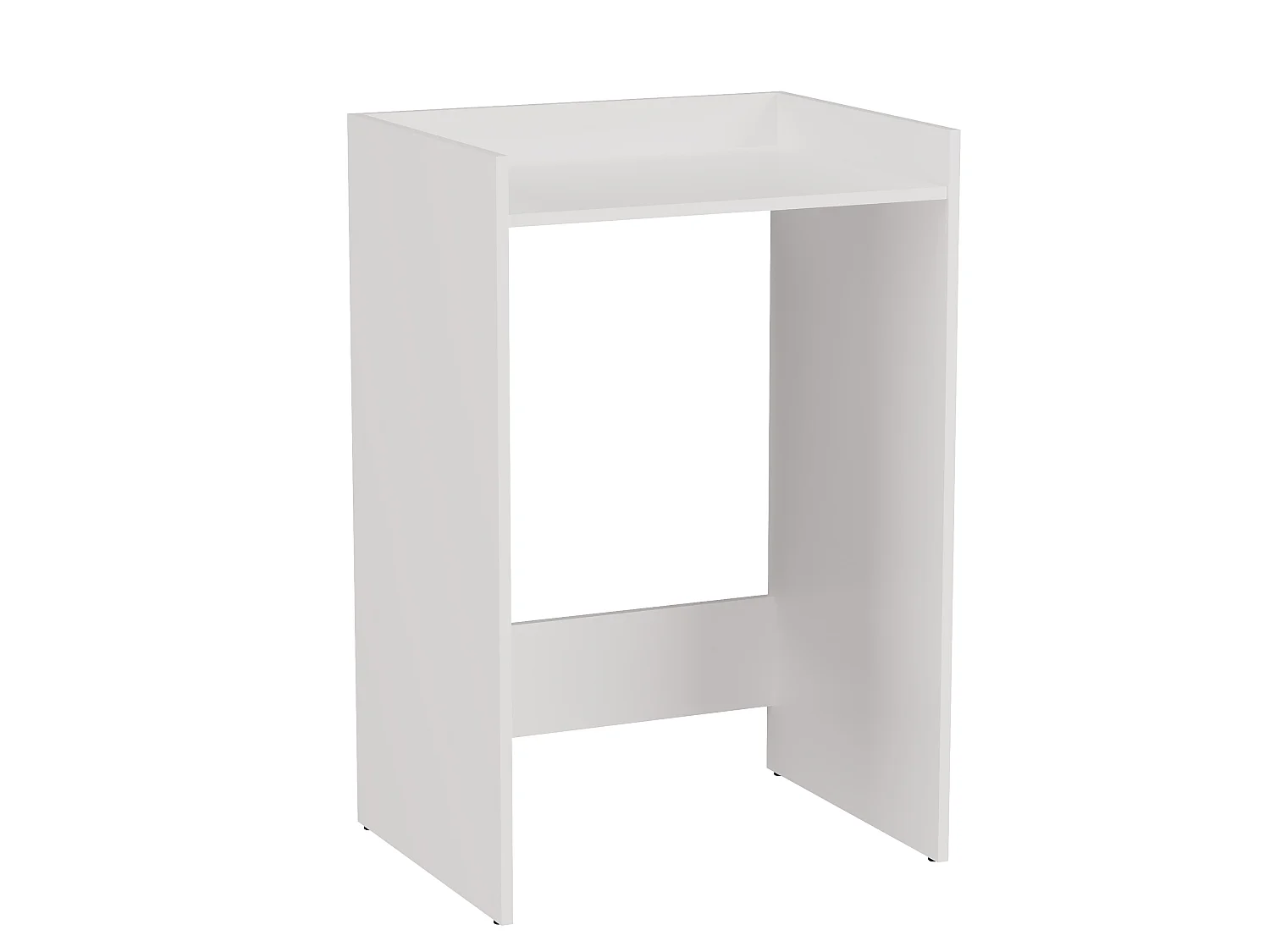 Mobile lavatrice 64x97,5 cm con ripiano bianco opaco MLT1