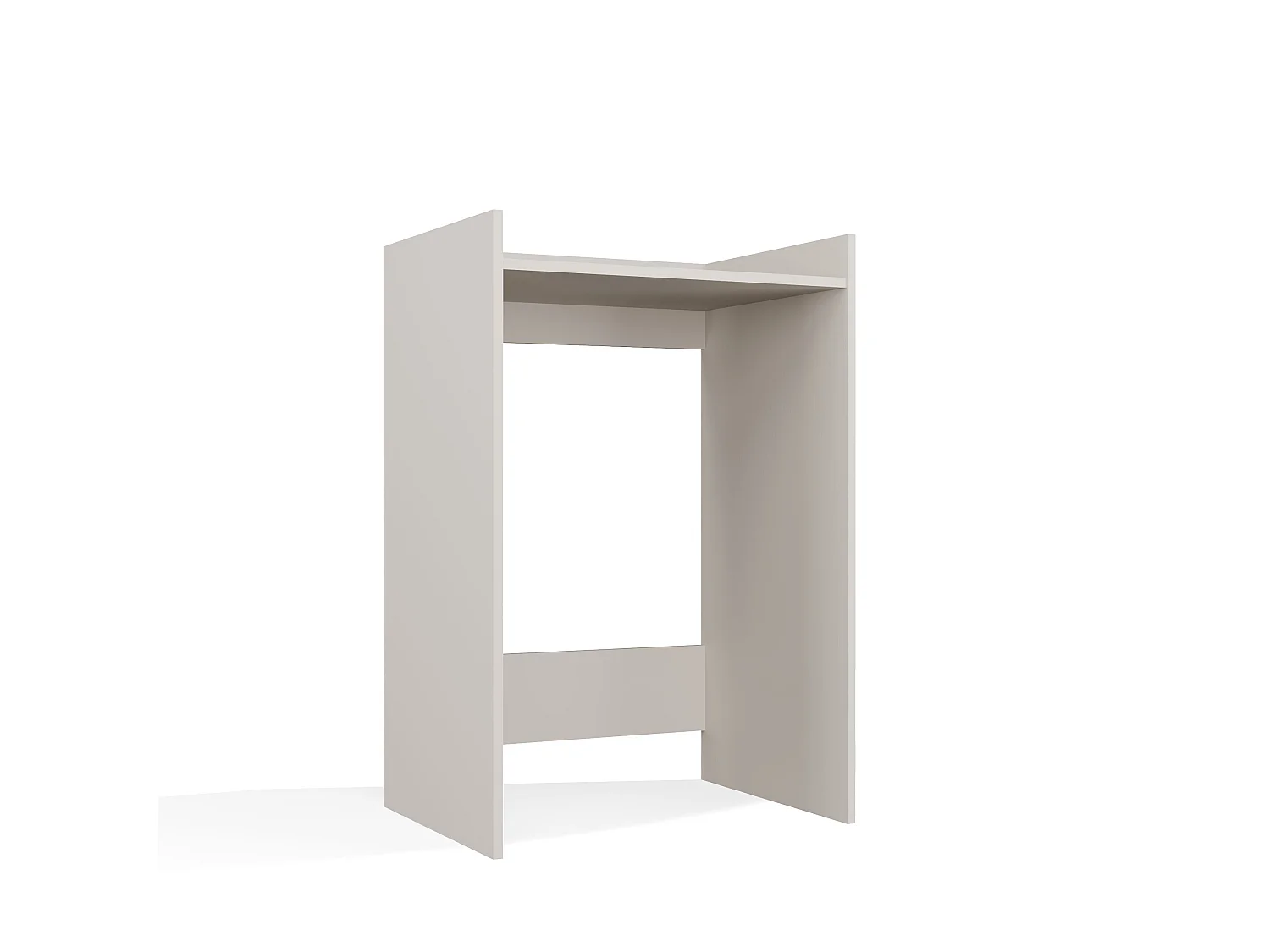 Mobile lavatrice 64x97,5 cm con ripiano beige MLT1