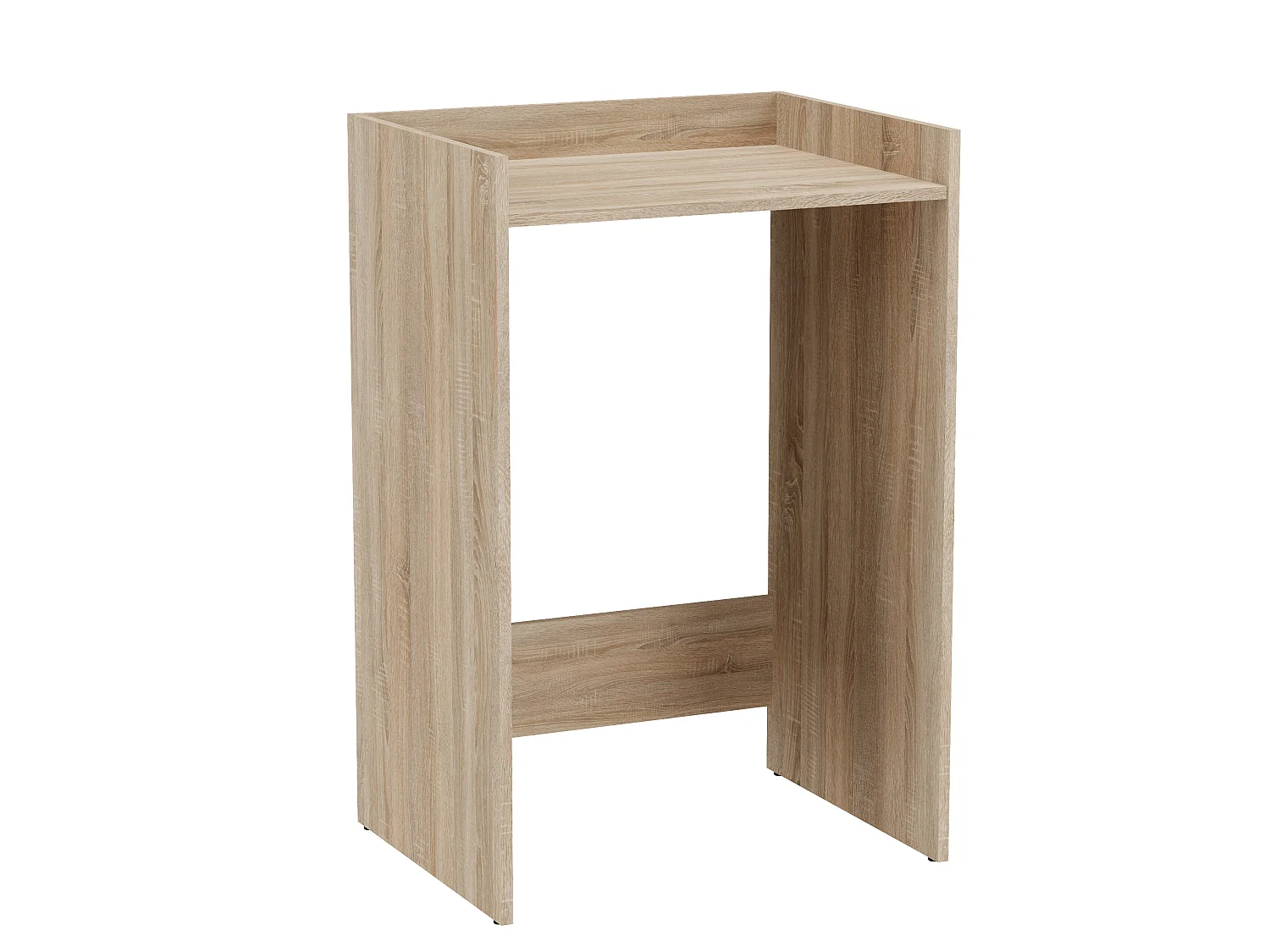 Mobile lavatrice 64x97,5 cm con ripiano rovere chiaro MLT1