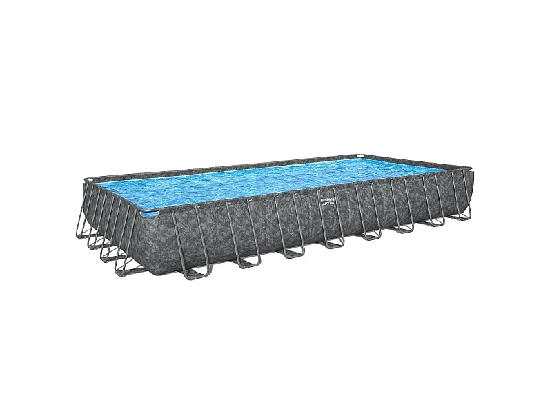 Piscine tubulaire rectangulaire Bestway APX 365 9,56 x 4,88 x 1,32 m + Filtration + Accessoires